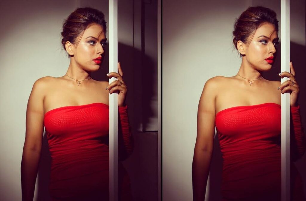 Nia Sharma looks like FIERY HOT in a bright red outfit, SEE PHOTOS...