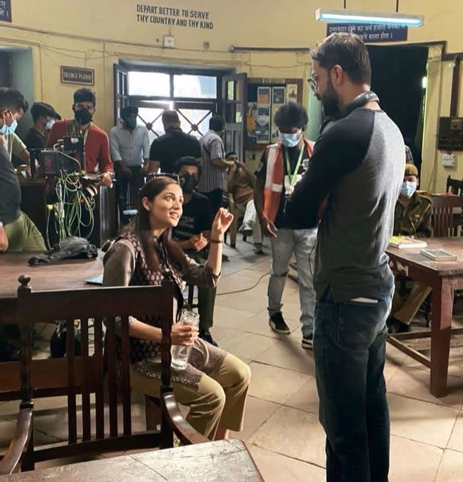 Yami Gautam pens a sweet NOTE as she wraps up the 'Dasvi' shoot.